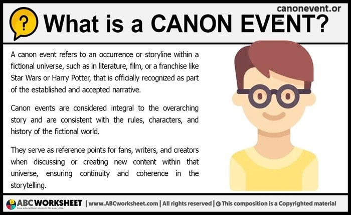 canon event explained