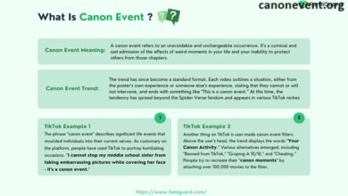 what is a canon event example