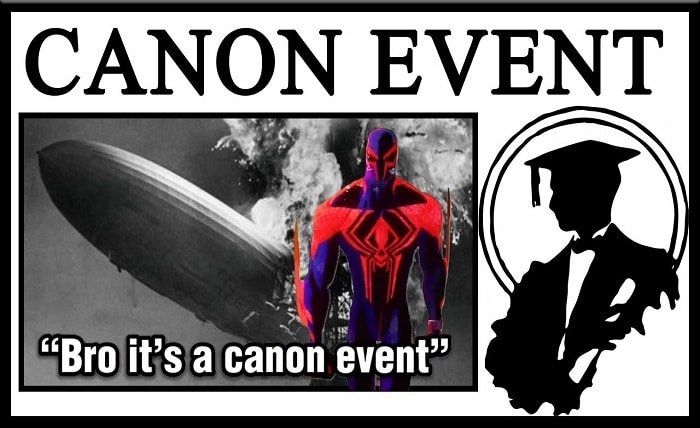 it's a canon event meme