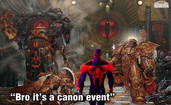 it's a canon event